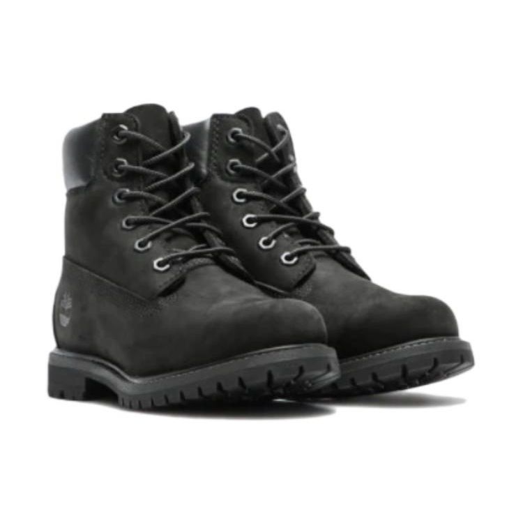 Timberland 6 Inch Premium Waterproof Boots Women Boots Black Black-Nubuck TB08658A