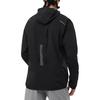 SALOMON Bonatti Trail Letter Print Hooded Zip Design Long Sleeve Jacket Men Jackets Deep-Black LC2175000
