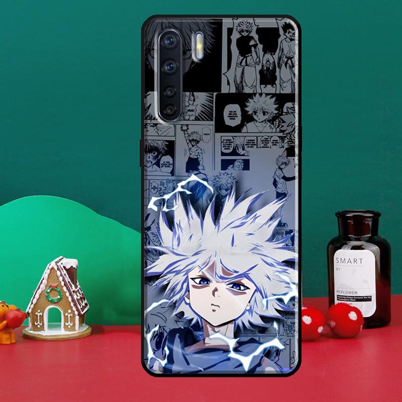 Hunter X Hunter Killua Case For OPPO A5 A9 A31 A53 2020 A53S A1K A3S A5S A15 A52 A72 A83 A91 A54 A74 A94 Coque