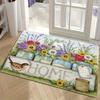1PC Handdraw Owls Printed Decor Kitchen Rugs Non-Slip Home Door Mats Bathroom Rugs Bath Mat Carpet for Home Sink Laundry Decor