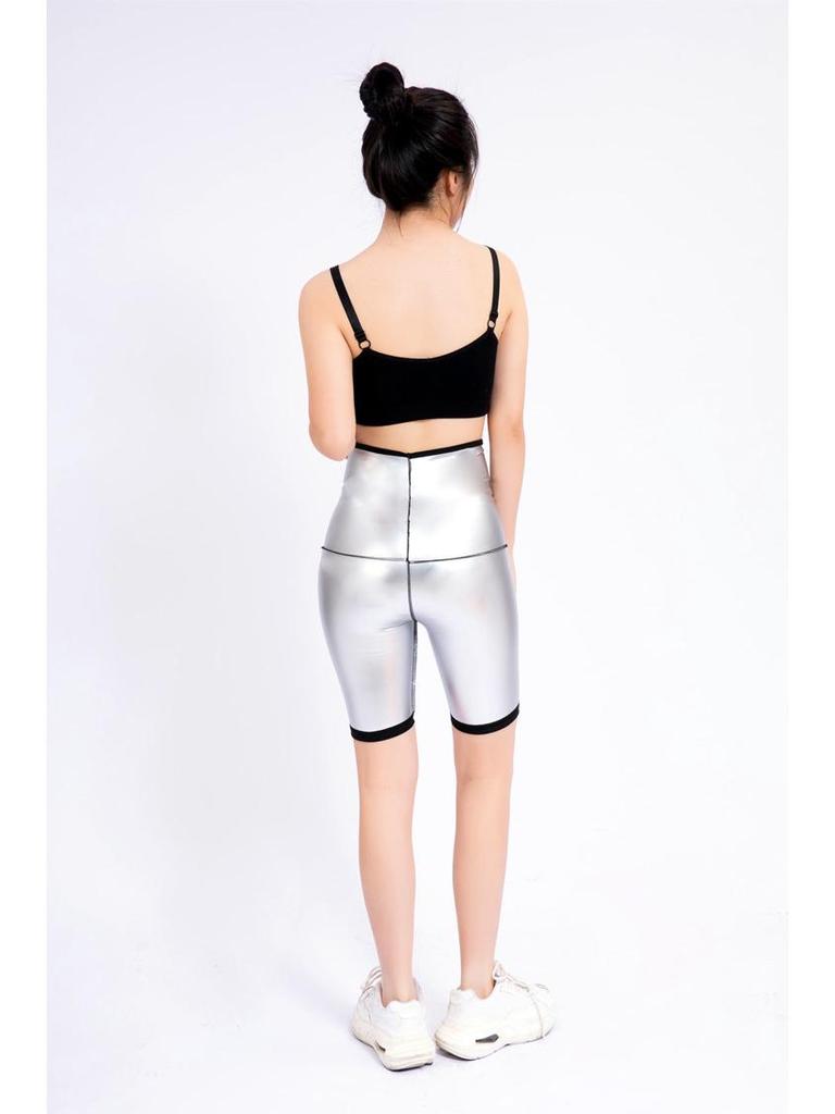 Set Pantaloni Sport de Modelare pentru Femei 9 Minute - Control Abdomen, Croială Strânsă, Design cu Nasturi