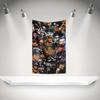 I-Ice Cubes Flag Rock Music Band Banner HD Printing Tapestry Exhibition, Music Band Fans, Garage Decor