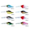 Kleiner Crankbait Wobbler Langsam Sinkend Künstliche Hartköder Topwater Crank Wobbler Kunststoff Angelköder Langlebig