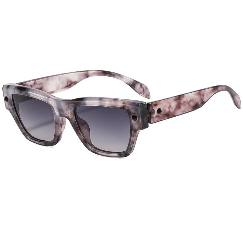 New Retro Square Black Sunglasses for Men Women Outdoor Protection Gradient Shades UV400 Classic Trendy Driving Sun Glasses