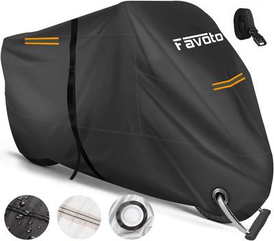 Favoto Bike Highly UV UV Windproof Lock Reflective Storage Bag Bike Body Cover Cover, Thick, Windproof, Dustproof, Rainproof, Waterproof, Snowproof,