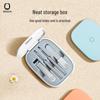 Qisu Small Shell Colorful 4-Piece Nail Clipper Set