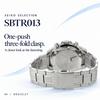 Seiko watch wristwatch mens SBTR013 Spirit SBTR 8T chrono chronograph work suit selection black brand stylish waterproof gift practical men