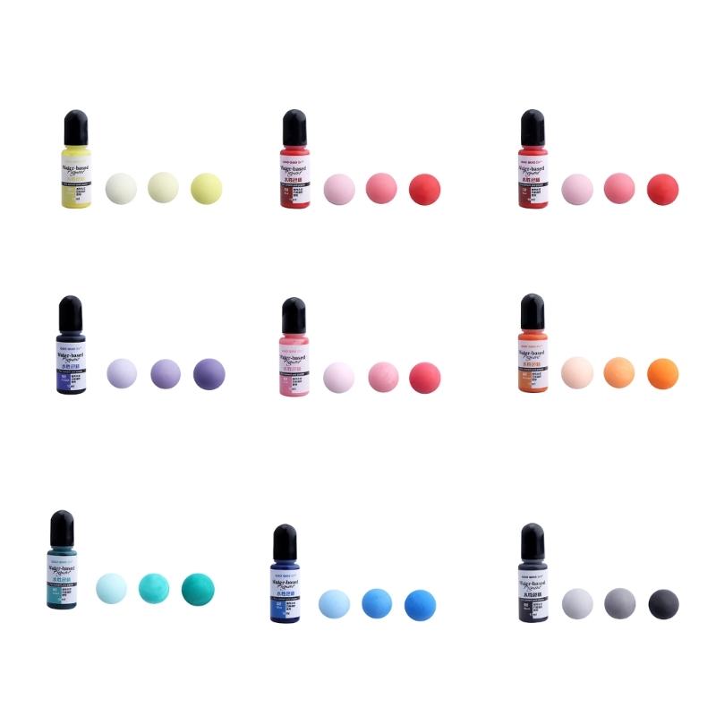 DIY Handmade Mold Color Mixing Pigment 8 Water Based Toner Options for Gypsum Cement Color Mixing Silicone Pigment