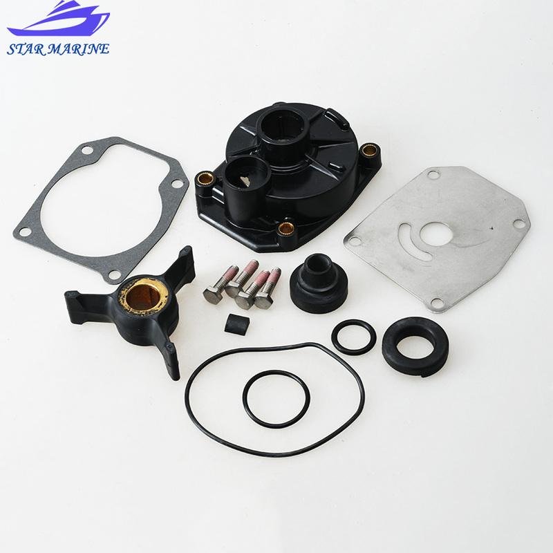 438592 Water Pump Impeller Repair Kit For Johnson Evinrude OMC 28 35 40 48 50 HP Outboard 438592 433548 433549
