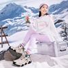 Anta Kids Panstone Trendy Fashion Thickened Non-Slip Wear-Resistant Low-Top Casual Shoes Kids casual shoes Pink White Black A22446922-2