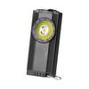 Portable Aluminum Alloy Magnetic LED Flashlight with Side Warning Light