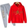 TZWYAutumn Warm Slam Dunk Master Pattern Printed Children Set Hoodie+Pant Suit 2pcs Set Kids Boy Girl Fashion Clothing Tracksuits