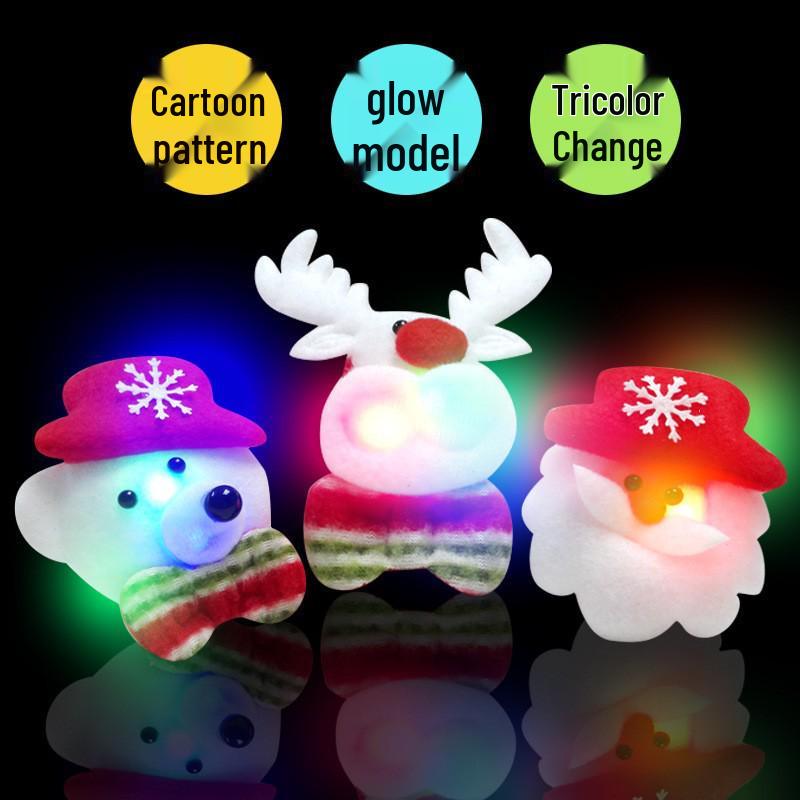 Christmas Snowman & Reindeer Slap Bracelet - Kids' Holiday Party Accessory