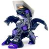Dark Three Heads Dog 3.8cm Deformed Egg Hyper Dragonoid Battle GameToy