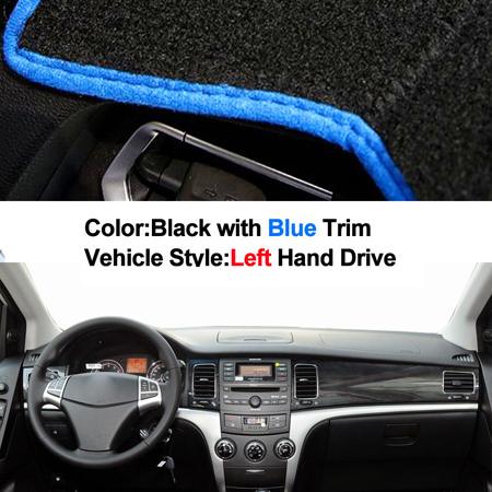 Car Dashboard Cover Dash Mat Carpet Cape For Ssangyong Korando 2011 2012 2013 LHD RHD 2 Layers Auto Sunshade Anti-sun Cushion