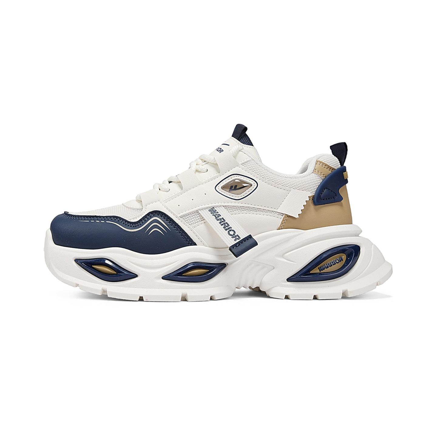 

New color matching trend platform shoes spring dad shoes breathable mesh outdoor men 44