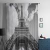 Eiffelturm Paris Frankreich Luxuriöse Chiffon-Vorhänge für Wohnzimmer Schlafzimmer Dekoration Fenster Voiles Tüllvorhang