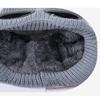 Berretto per bambini Sciarpa in due pezzi Velluto invernale Protezione per le orecchie Berretto di lana con occhiali Berretto lavorato a maglia per ragazzi Berretto da sci Skullies Berretti