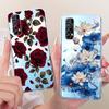 For Realme 7 RMX2151 / Realme7 Pro RMX2170 New Simple Style Phone Case For Realme7 RMX2155 Transparent TPU Soft Silicone Cases