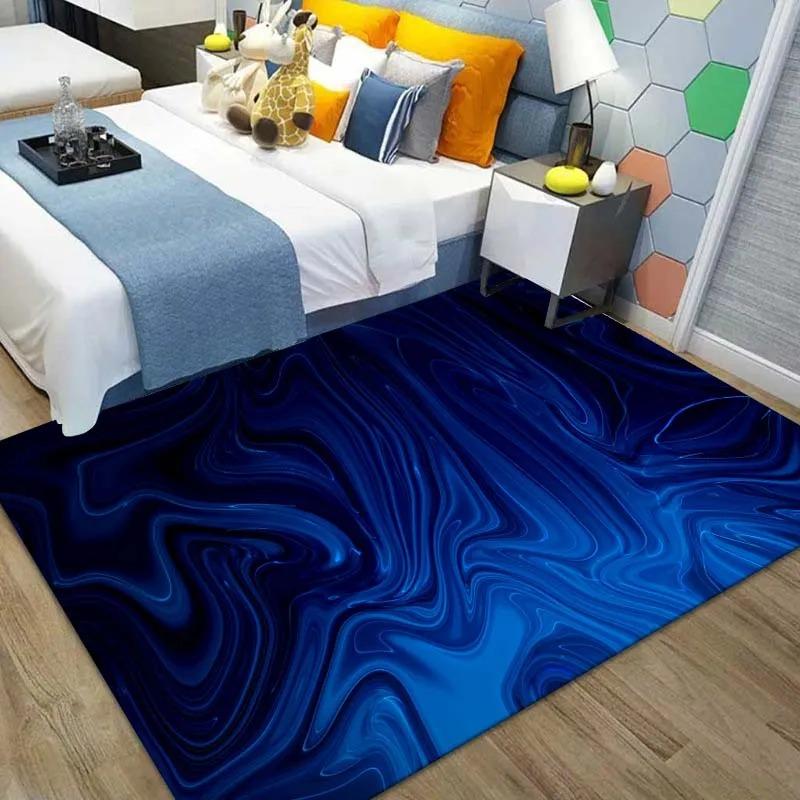 Streamline Pattern Floor Mats Door Front Decoration Home Living Room Floor Mats