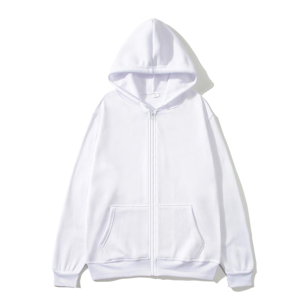 Women Hoodie Pocket Long Sleeve Solid Color Zip Hoodie Solid Color Zip Hoodie Oversized Hoodie Streetwear Women's Sweatshirt