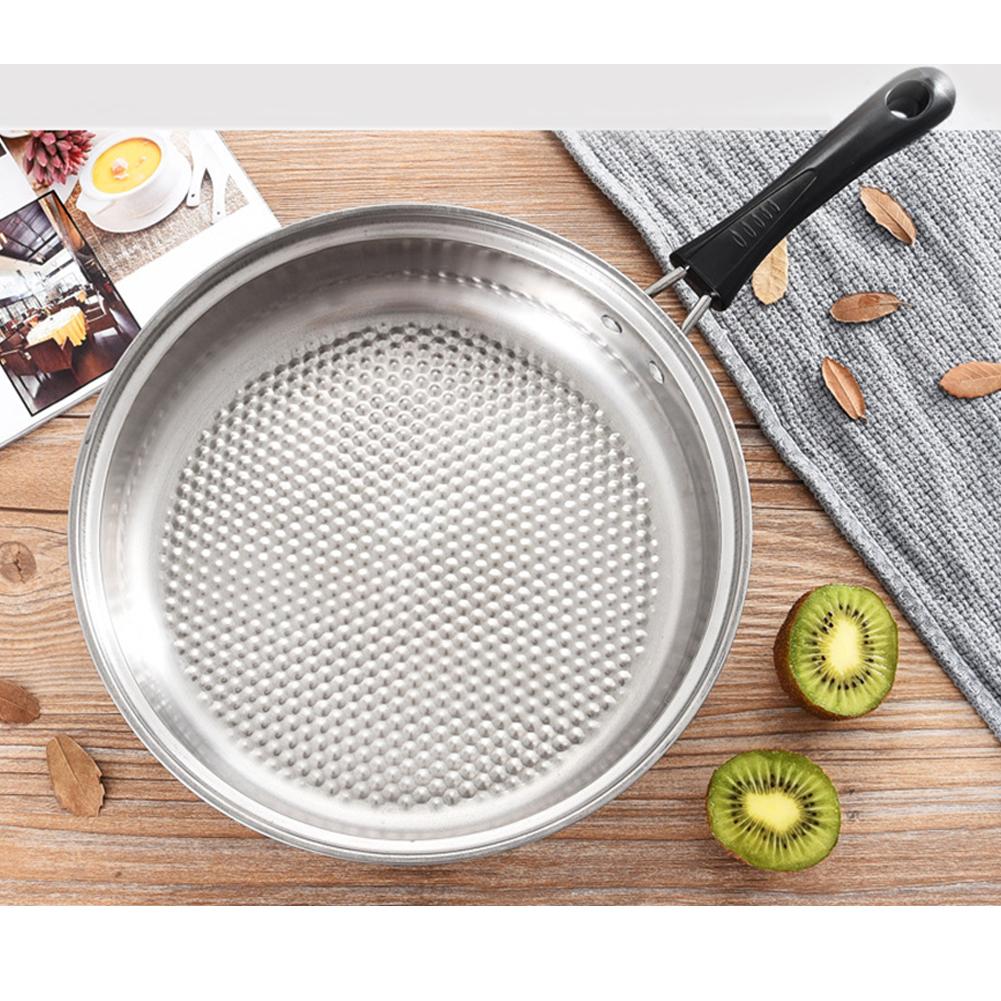 3pcs/Set Pot Stainless Steel Cookware of Frying Pan Milk Pot and Soup Pot Kitchen Utensil