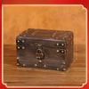 Organizer Wooden Vintage Box With Latch For Desktop Storage Decoration Gift