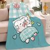 Fun Cartoon This Dog Blanket Warm Soft Suitable For Bedroom Sofa Bed Living Room Office Travel Camping Gifts