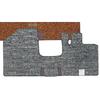 SUZUKI Genuine Parts Hustler Floor Mat (Jutan Luxury Type) Gray for CVT Vehicles B9NJ75901-65P20-PWH