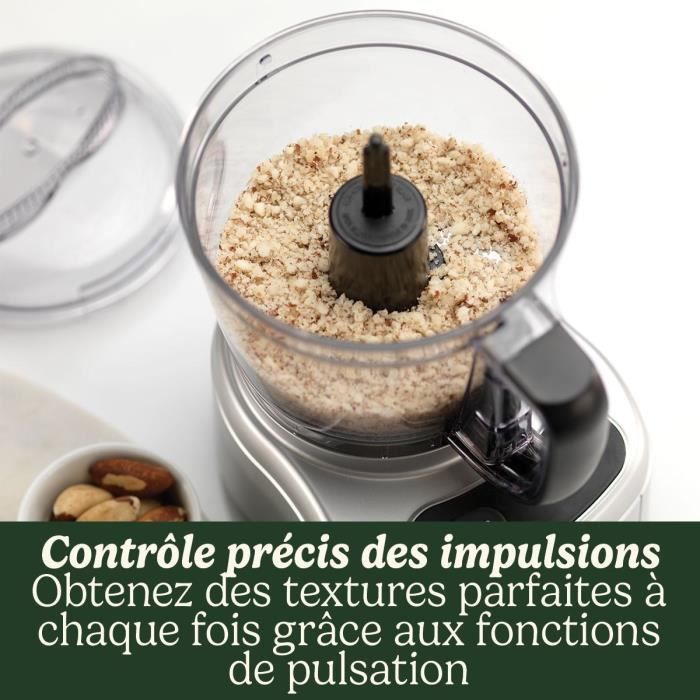 Hachoir électrique - cuisinart - ech4e mini prep pro - 250 w - 900 ml - gris