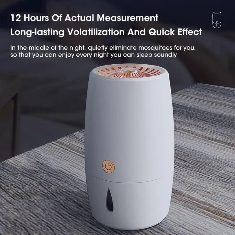 Smart Timer Silent Operation Electronic Mosquito Repellent Trap Insect Control Device for Home Outdoor Family Baby Safety