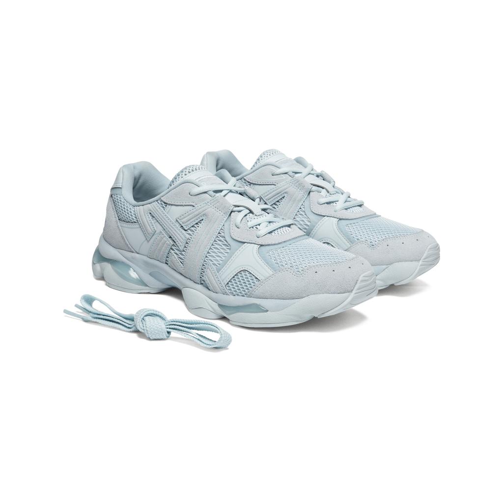 Men's Sneakers Onitsuka Tiger TIGRUN Textile, Synthetic Leather Low top Casual Shoes Unisex Light Blue