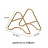Shanzhongshan Gold Rim PET Bone Dish Set