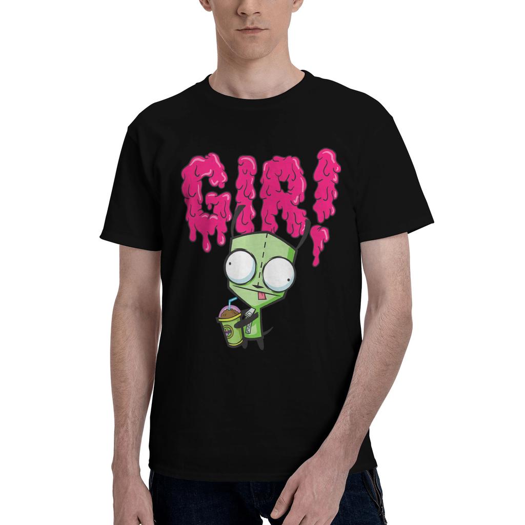 Men Women Zims Riding Gir Retro Neon Doodle Mayhem T Shirt Cotton Tops Short Sleeve Round Neck Tee Shirt Gift T-Shirt