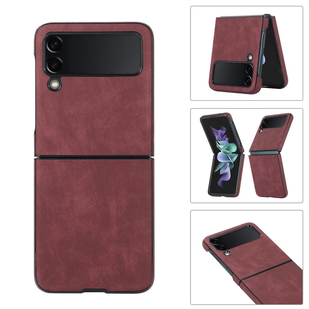 Luxury Retro Leather Phone Case for Samsung Galaxy Z Fold 4 Case Z Fold 3 Case Galaxy Z Flip 4 Case Z Flip 3 Anti-knock Cell Phone Protective Coque
