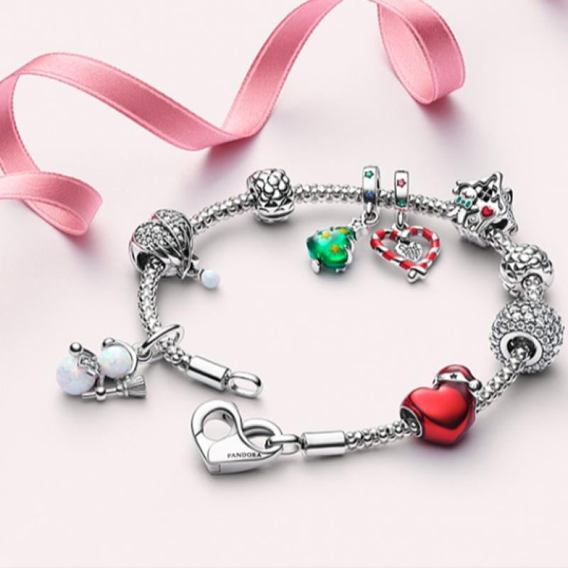 Pandora Sparkling Christmas Tree Dangle Charm 792983c01
