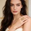 APM Monaco ring [Romantic Confession] Meteor intertwined high-end light luxury retro personality niche design men and women same style couple Y22207OX
