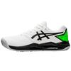 Gel Challenger 13 Clay Low Top Running Shoes Men's White Green 1041A221-100