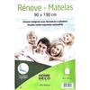 Housse de matelas - HOME DECO - Renove - 90 x 190 cm - 100% Polyester - Lavable à 30°