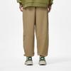 Li-Ning Plain Lace-Up Loose Fit Cuffed Knit Sports Pants Men bottoms Khaki AYKU663-2