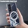 For Samsung Galaxy Z Fold7 5G Magnetic Case TPU + Acrylic Clear Phone Cover