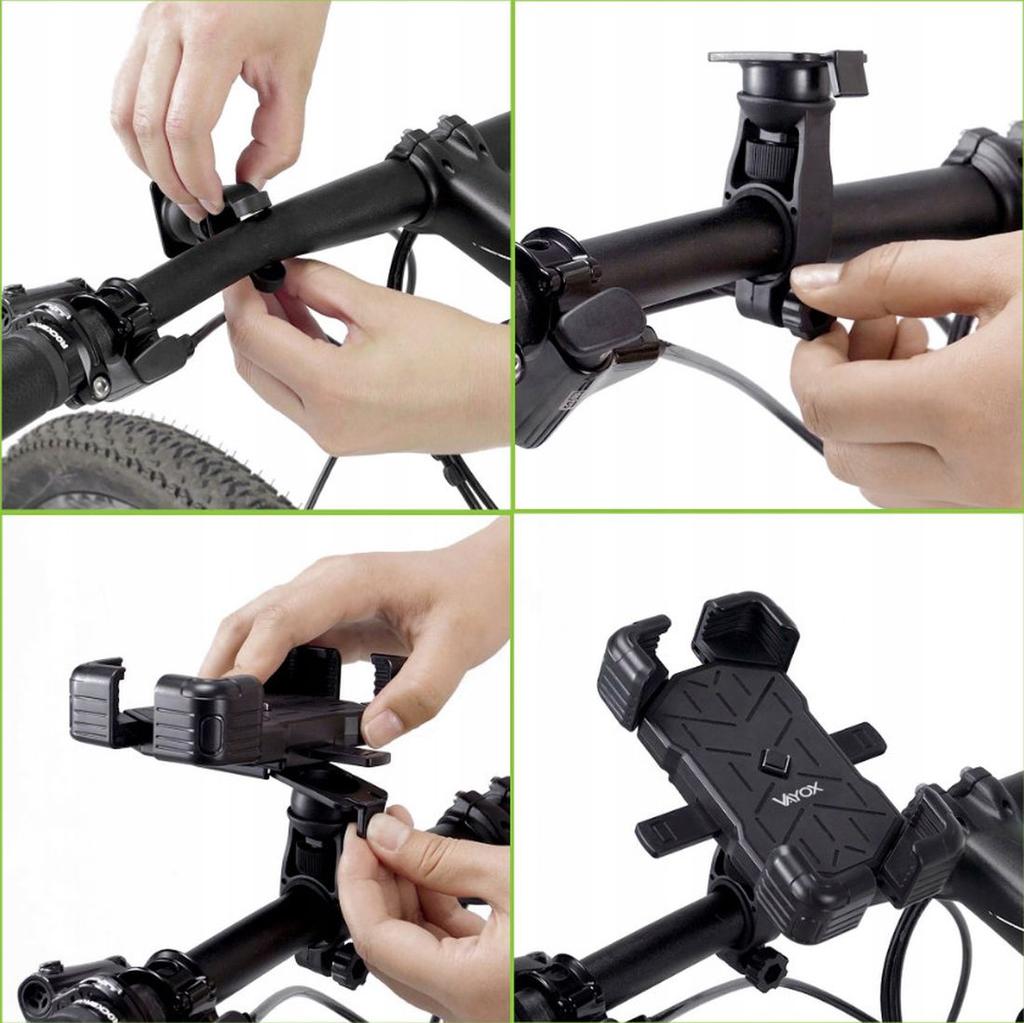 Vayox Va0344 Motorcycle Phone Holder For Handlebar Bike
