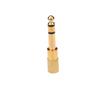6.5Mm 1/4" Male Plug To 3.5Mm 1/8" Female Jack Stereo Headphone Audio Adapter