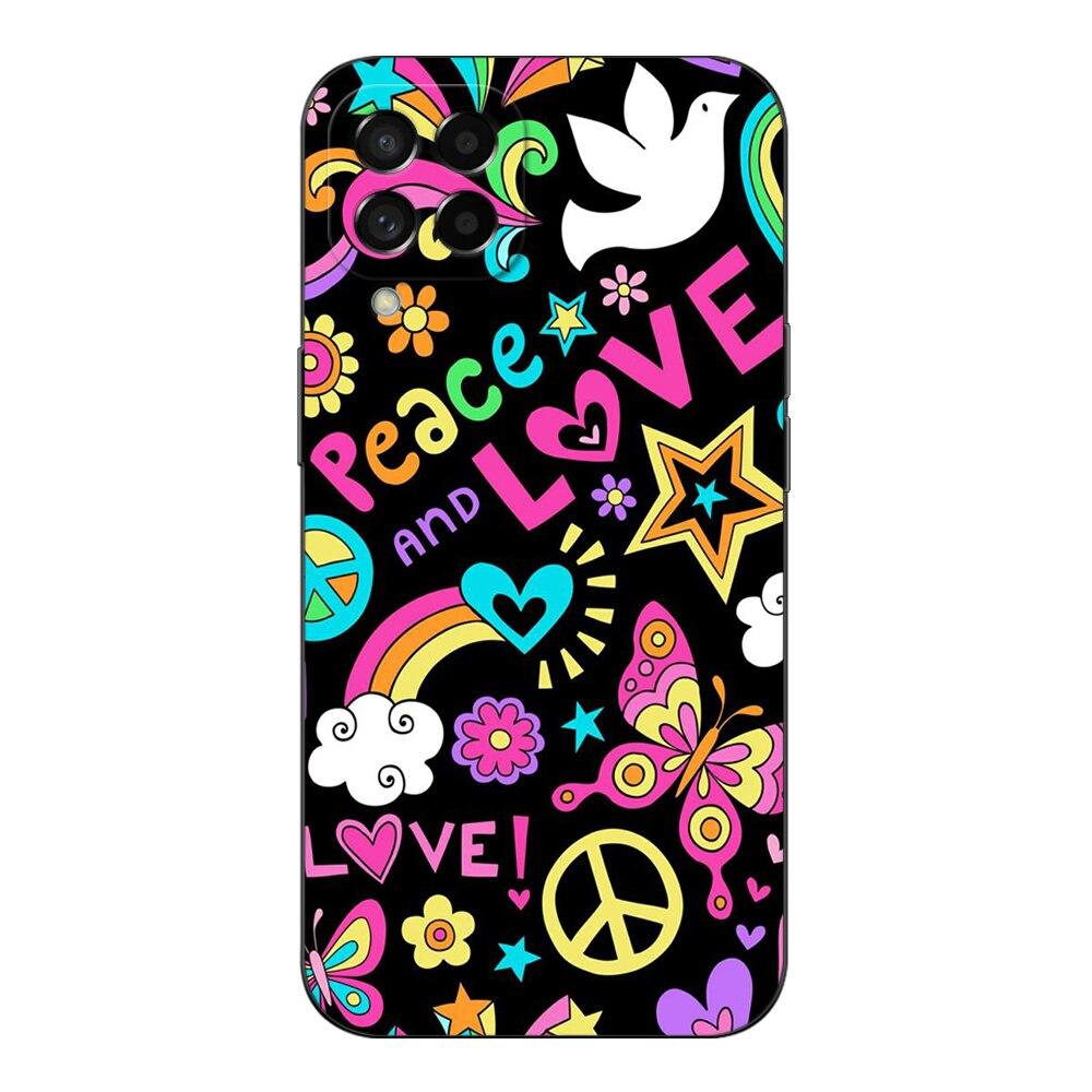 For Samsung Galaxy M53 5G Case Phone Back Cover M 53 m536 Case Soft Silicone Black Tpu Case cute funy