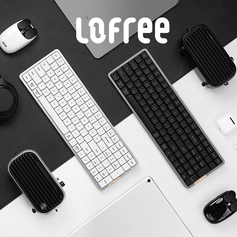 LOFREE OE919 100-Key Low-Profile Dual-Mode Mechanical Keyboard