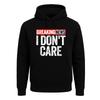 Breaking New I Don't Care Graphic Joke Hood Party Sweatshirt Men's Hoodie