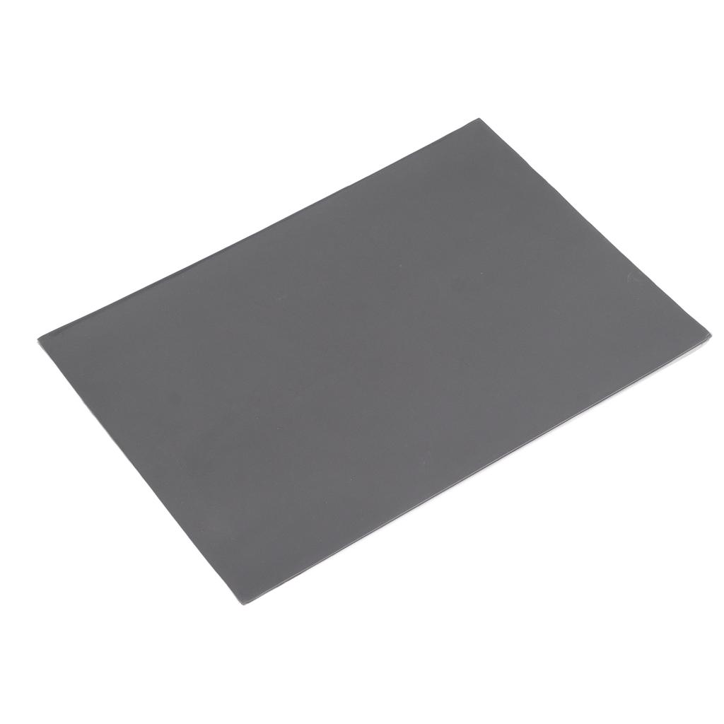 Foaie Timbre de Cauciuc Gri Închis Mărime A4 Bloc de Sculptură Cauciuc Moale pentru Mașină de Tăiat cu Laser Gravură
