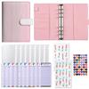 Macaron A6 Loose-Leaf Notebook for Phone, Cash, Budget, & Financial Planning