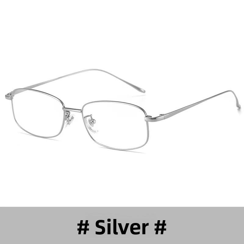 Ultra-Lightweight Small Square Frame Titanium Eyeglass Frames Women'S Ins Style Luxury Brand Designer Popular Glasses Frames