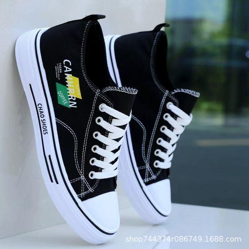 Canvas shoes new spring and autumn sports casual shoes breathable board shoes soft sole non-slip cloth shoes